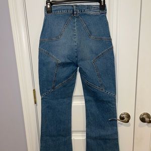 Revive Denim Star Seam Flare Jeans